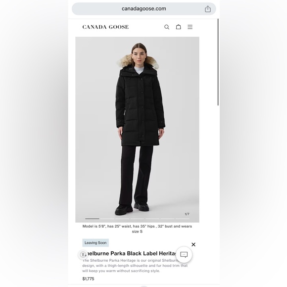 Canada Goose Shelburne Black Label - Picture 3 of 11